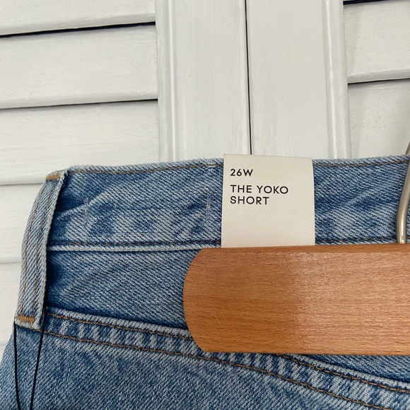 Brand new denim forum yoko jean shorts, size 26 - Picture 3 of 4